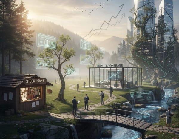 Illustration of the evolution of the stock loan market